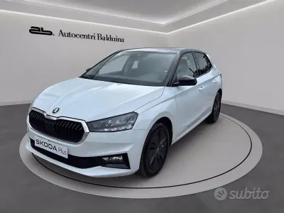 Brugt Skoda Fabia 80 HK (58 kW) 2025 Hvid Hatchback