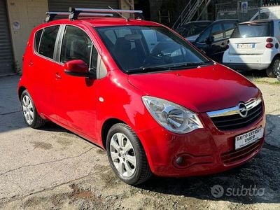 Usata Opel Agila Enjoy 65 CV (47 kW) 2009 Rosso Utilitaria