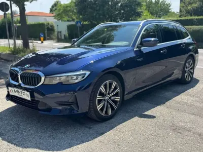 Usata BMW 320 Advantage 190 CV (139 kW) 2020 Blu Station wagon
