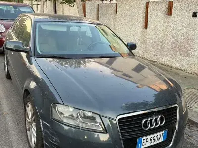 Usata Audi A3 Sportback Ambition 170 CV (125 kW) 2010 Grigio Utilitaria