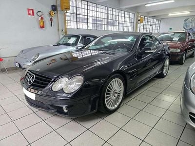 Usata Mercedes SL55 AMG AMG 475 CV (349 kW) 2002 Blu scuro met Cabrio