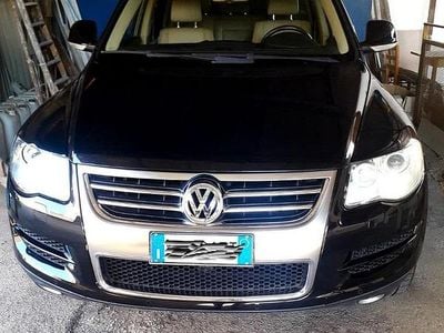 Usata VW Touareg 174 CV (127 kW) 2009 Nero SUV