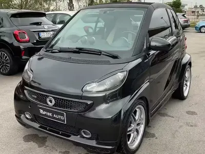 Begagnad Smart ForTwo Cabrio Brabus 84 HK (61 kW) 2008 Svart Cab