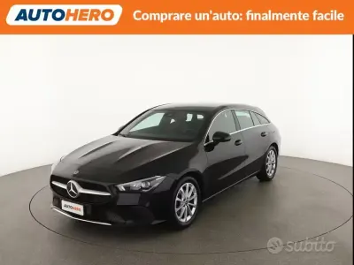 Usata Mercedes CLA180 136 CV (100 kW) 2020 Nero Berlina