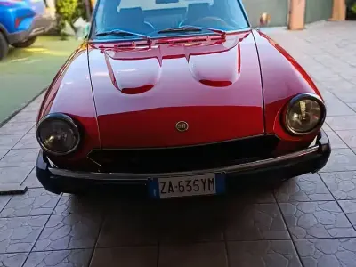 Usata Fiat 124 Spider Sport 24 CV (17 kW) 1970 Rosso Cabrio