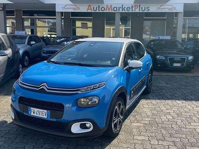 Usata Citroën C3 Shine 83 CV (61 kW) 2019 Blu/azzurro Utilitaria
