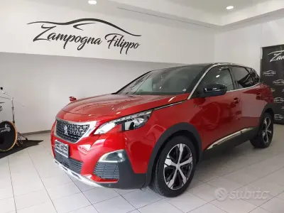 Begagnad Peugeot 3008 GT-line 131 HK (96 kW) 2019 Röd SUV