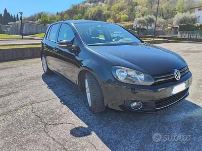 Usata VW Golf VI Highline 105 CV (77 kW) 2010 Nero Utilitaria