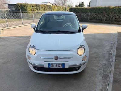 Usata Fiat 500 Lounge 95 CV (69 kW) 2012 Bianco Utilitaria