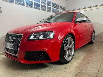 Usata Audi RS3 340 CV (250 kW) 2012 Rosso Berlina