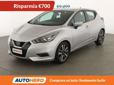 Usata Nissan Micra 90 CV (66 kW) 2018 Argento Utilitaria