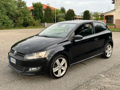 Usata VW Polo Highline 86 CV (63 kW) 2010 Nero Utilitaria