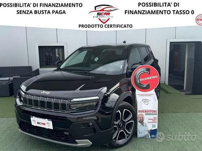 Usata Jeep Avenger Summit 101 CV (74 kW) 2023 Nero SUV