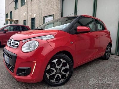 Usata Citroën C1 Feel 69 CV (50 kW) 2014 Rosso Utilitaria