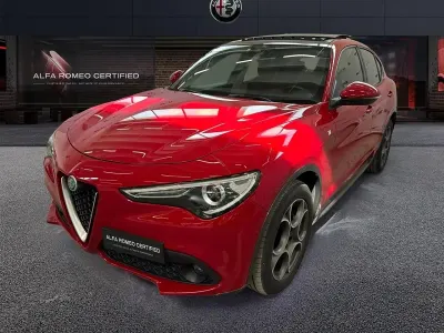 Usata Alfa Romeo Stelvio Ti 209 CV (153 kW) 2022 Rosso SUV