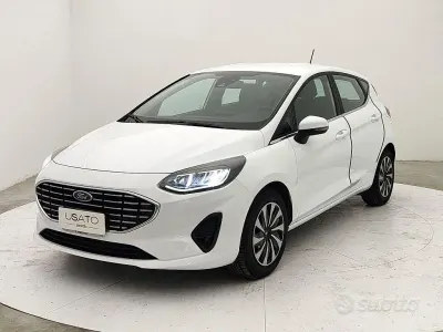 Usado Ford Fiesta Titanium 125 HP (91 kW) 2022 Branco Citadino