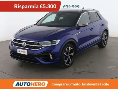 Usata VW T-Roc R 300 CV (220 kW) 2022 Blu/azzurro SUV