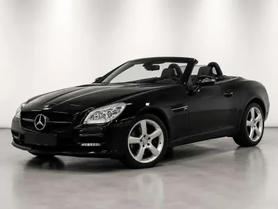 Usata Mercedes SLK200 184 CV (135 kW) 2012 Nero Cabrio