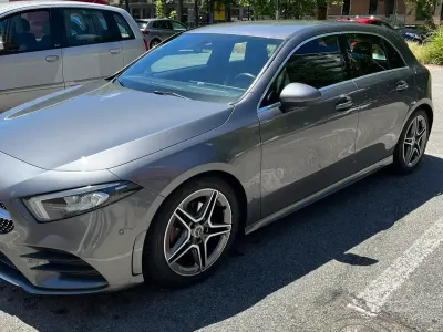 Usata Mercedes A200 AMG line 163 CV (119 kW) 2019 Grigio Monovolume