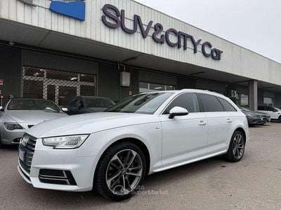 Usata Audi A4 S-Line 150 CV (110 kW) 2017 Bianco Station wagon