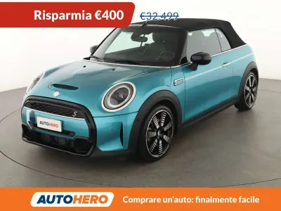 Usata Mini Cooper S Cabriolet Essential 178 CV (130 kW) 2024 Blu/azzurro Cabrio