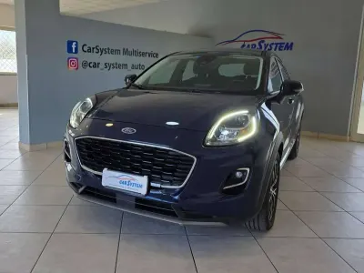 Usata Ford Puma Titanium 120 CV (88 kW) 2021 Blu/azzurro SUV
