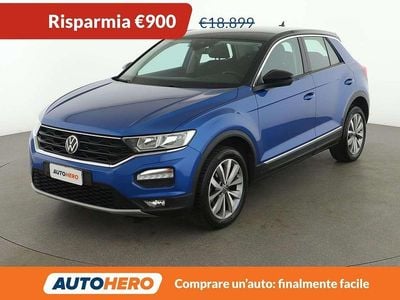 Usata VW T-Roc Style 150 CV (110 kW) 2021 Blu SUV