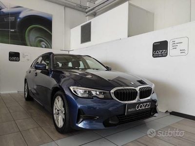 Usata BMW 320 Advantage 190 CV (139 kW) 2019 Blu/azzurro Station wagon