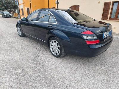 Usata Mercedes S420 Elegance 320 CV (235 kW) 2007 Blu Berlina