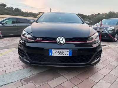 Usata VW Golf VII GTI 245 CV (180 kW) 2018 Nero Berlina