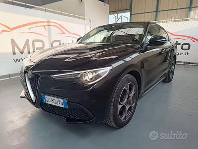 Begagnad Alfa Romeo Stelvio Business 160 HK (117 kW) 2021 Svart SUV