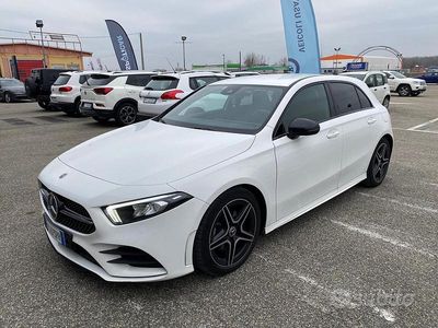 Usata Mercedes A180 Premium 116 CV (85 kW) 2018 Bianco Berlina