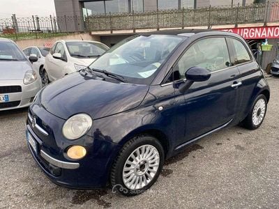 Usata Fiat 500 Pop 69 CV (50 kW) 2009 Blu/azzurro Cabrio