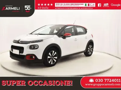 Usata Citroën C3 Feel 102 CV (75 kW) 2020 Bianco Berlina