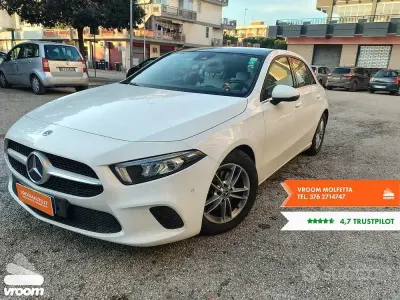 Usata Mercedes A180 116 CV (85 kW) 2019 Bianco Berlina