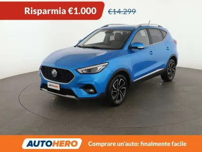 Usata MG ZS Luxury 106 CV (77 kW) 2023 Blu/azzurro SUV