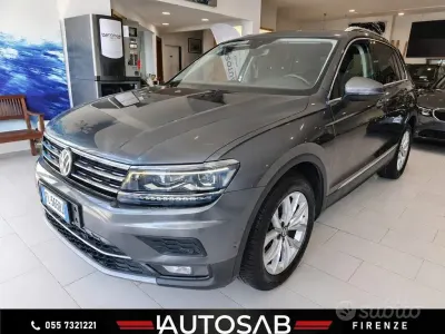 Usata VW Tiguan Style 150 CV (110 kW) 2017 Grigio SUV