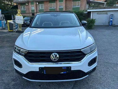 Usata VW T-Roc Advance 150 CV (110 kW) 2018 Bianco SUV