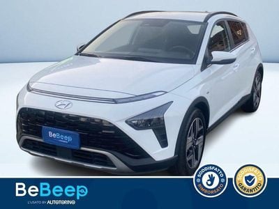 Usata Hyundai Bayon 100 CV (73 kW) 2023 Bianco pastello SUV