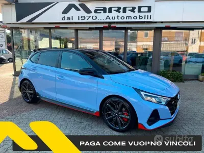 Usata Hyundai i20 N Performance 204 CV (150 kW) 2022 Blu/azzurro Utilitaria
