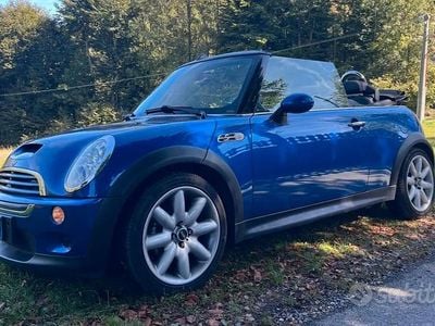 Usata Mini Cooper S Cabriolet 170 CV (125 kW) 2005 Blu Cabrio