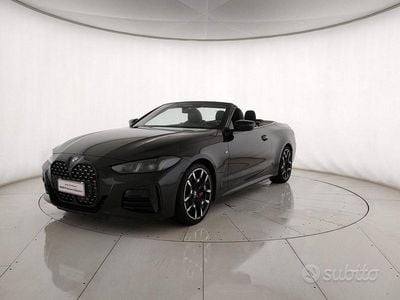 Usata BMW 420 Cabriolet M Sport 190 CV (139 kW) 2024 Nero Cabrio