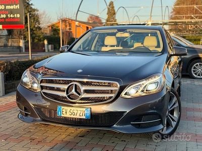 Usata Mercedes E350 Premium 252 CV (185 kW) 2014 Grigio Berlina