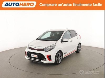 Usata Kia Picanto GT-Line 101 CV (74 kW) 2018 Bianco Utilitaria