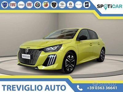 Usata Peugeot 208 Allure 101 CV (74 kW) 2024 Giallo / metallizzato Utilitaria