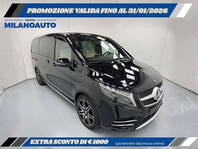 Usata Mercedes V300 Avantgarde 239 CV (175 kW) 2023 Nero ossidiana metallizzato Monovolume