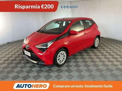 Usata Toyota Aygo X-play 72 CV (52 kW) 2018 Rosso Utilitaria