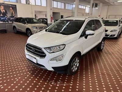 Usata Ford Ecosport ST-Line 100 CV (73 kW) 2018 Bianco SUV