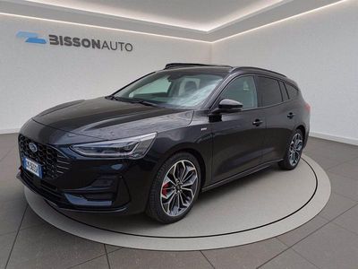 Usata Ford Focus ST-Line X 116 CV (85 kW) 2023 Nero metallizzato Station wagon