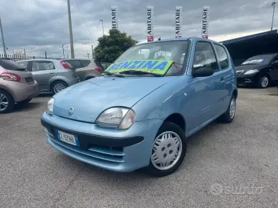 Usata Fiat Seicento Active 54 CV (39 kW) 2004 Blu Utilitaria